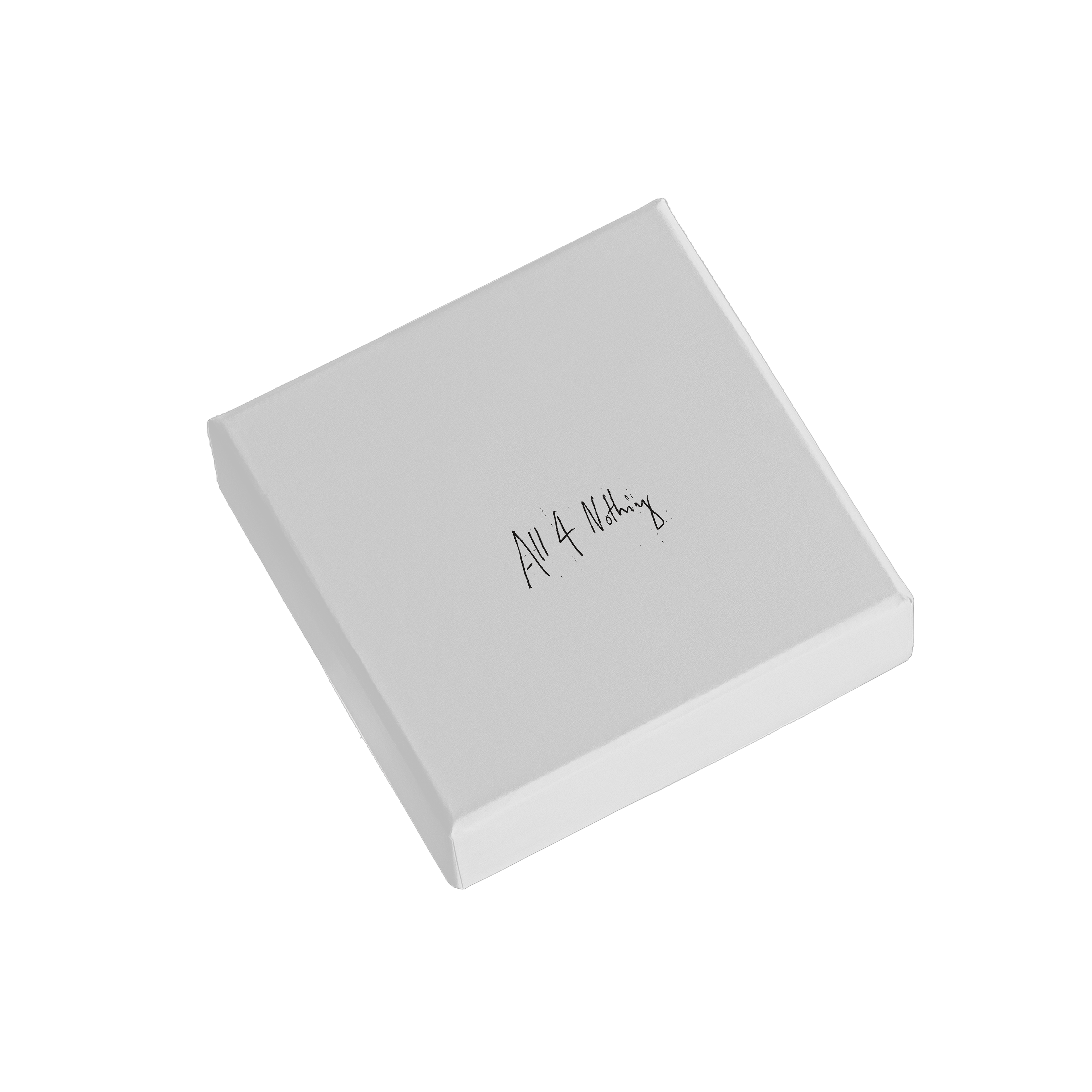 All 4 Nothing - White T-Shirt + CD Box Set Box